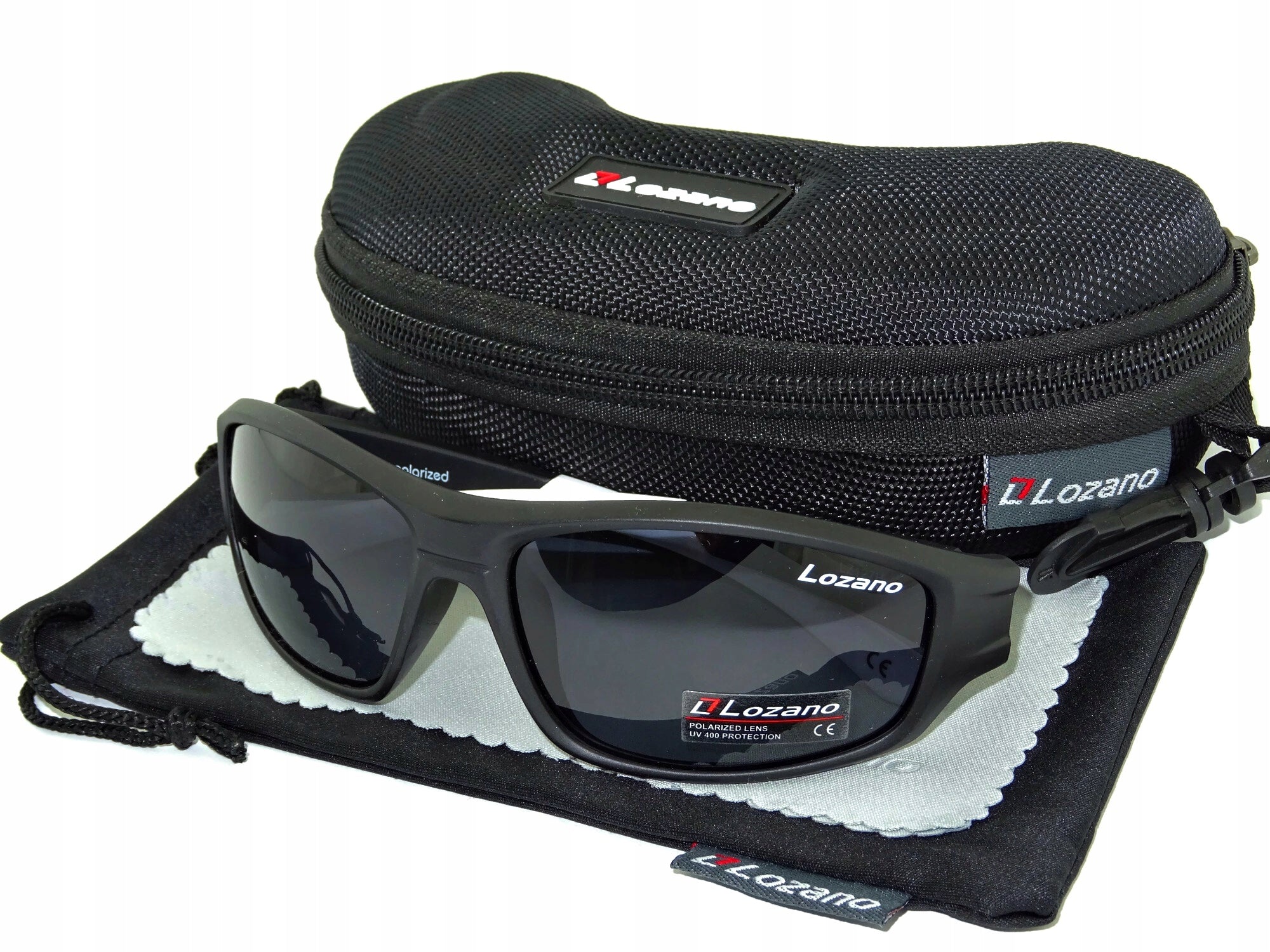 Sett Lozano Polariserte Kjørebriller Solbriller Uv400 Lz-127H_H