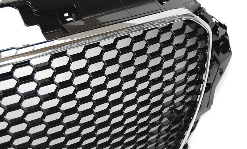 Støtfanger Audi A3 12-16 RS3 Style Chrome Black PDC | Nomax.no🥇_4