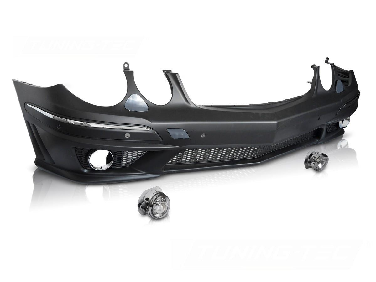 Frontfanger sport Mercedes E-Klasse W211 02-09 med PDC fra Tuning-Tec