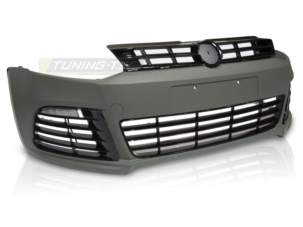 Frontfanger VW Polo 6R 09-17 R-Style fra Tuning-Tec frontvisning
