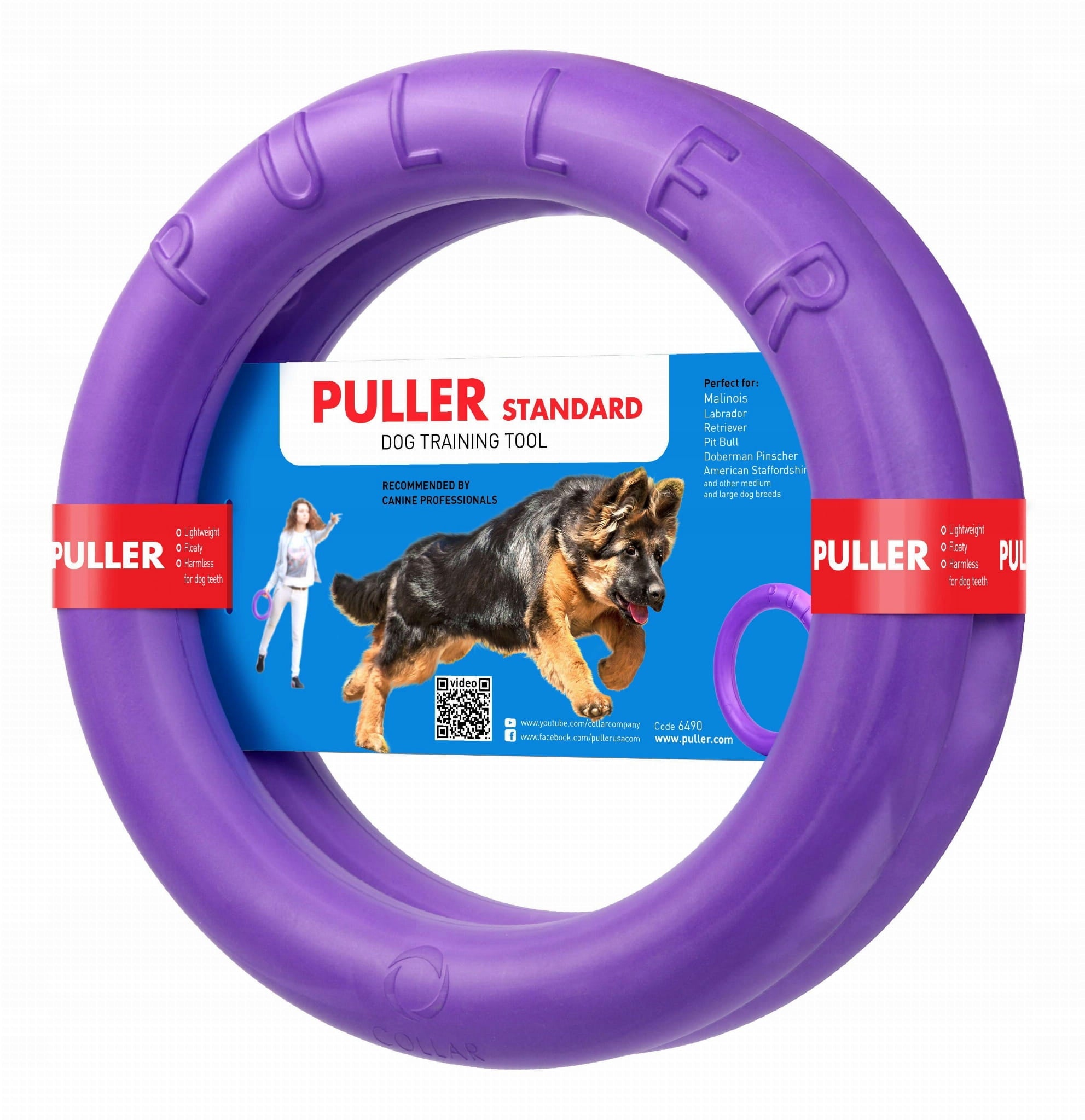 Leketøy for Hund Puller Standard 2 Flytende Ringer