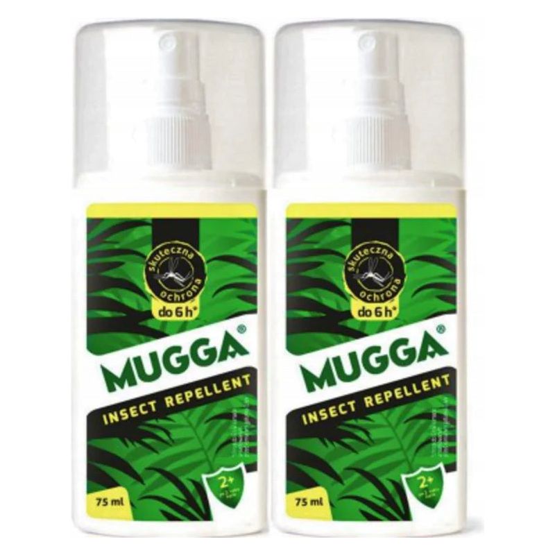 Mugga Spray Sett mot Mygg og Flått