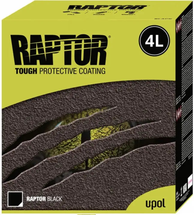 Bedliner Raptor Black - 4 Flasker | Nomax.no