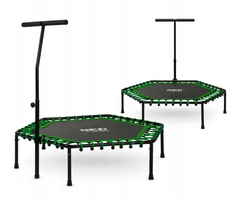 Fitness-trampoline Med Håndtak 127 Cm Neo