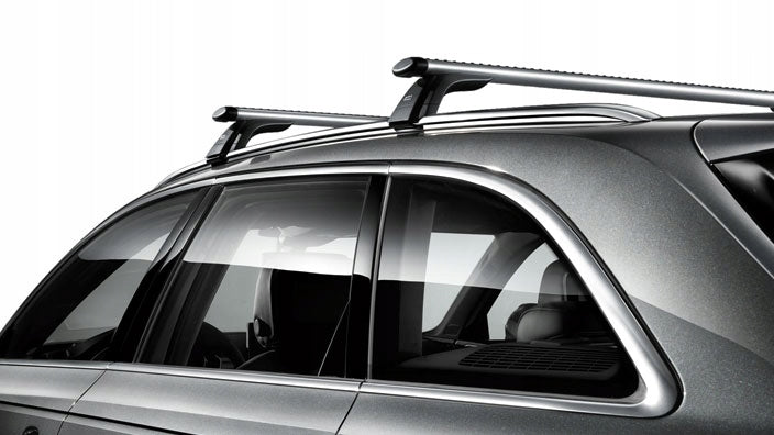 Takstativ OEM til Audi A4 B9 Avant med høye takrails, aluminium, enkel montering og låsbar design