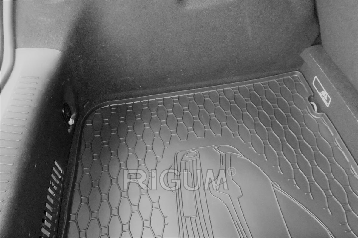 Rigum bagasjeromsmatte til Renault Clio V – svart titanium