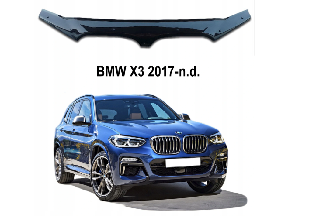 Panserbeskytter Bmw X3 (G01) / iX3 (G08) (2017-2025) - sett forfra