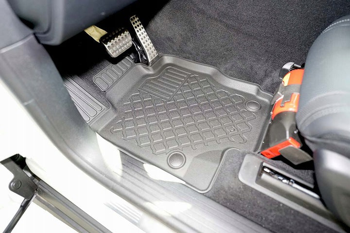 Gulvmatter Mercedes GLE Coupe (C167) (2019-) – TPE antiskli luktfrie gummi - sett forfra