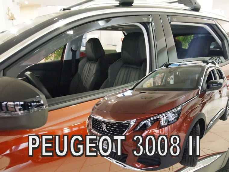 Heko vindavviser til Peugeot 3008 II – PMMA Plexi materiale