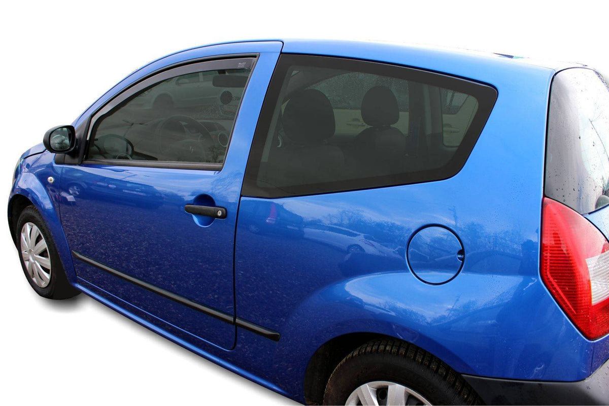 Vindavviser Citroen C2 3-dørs (2003-2009) – PMMA Plexi - nærbilde