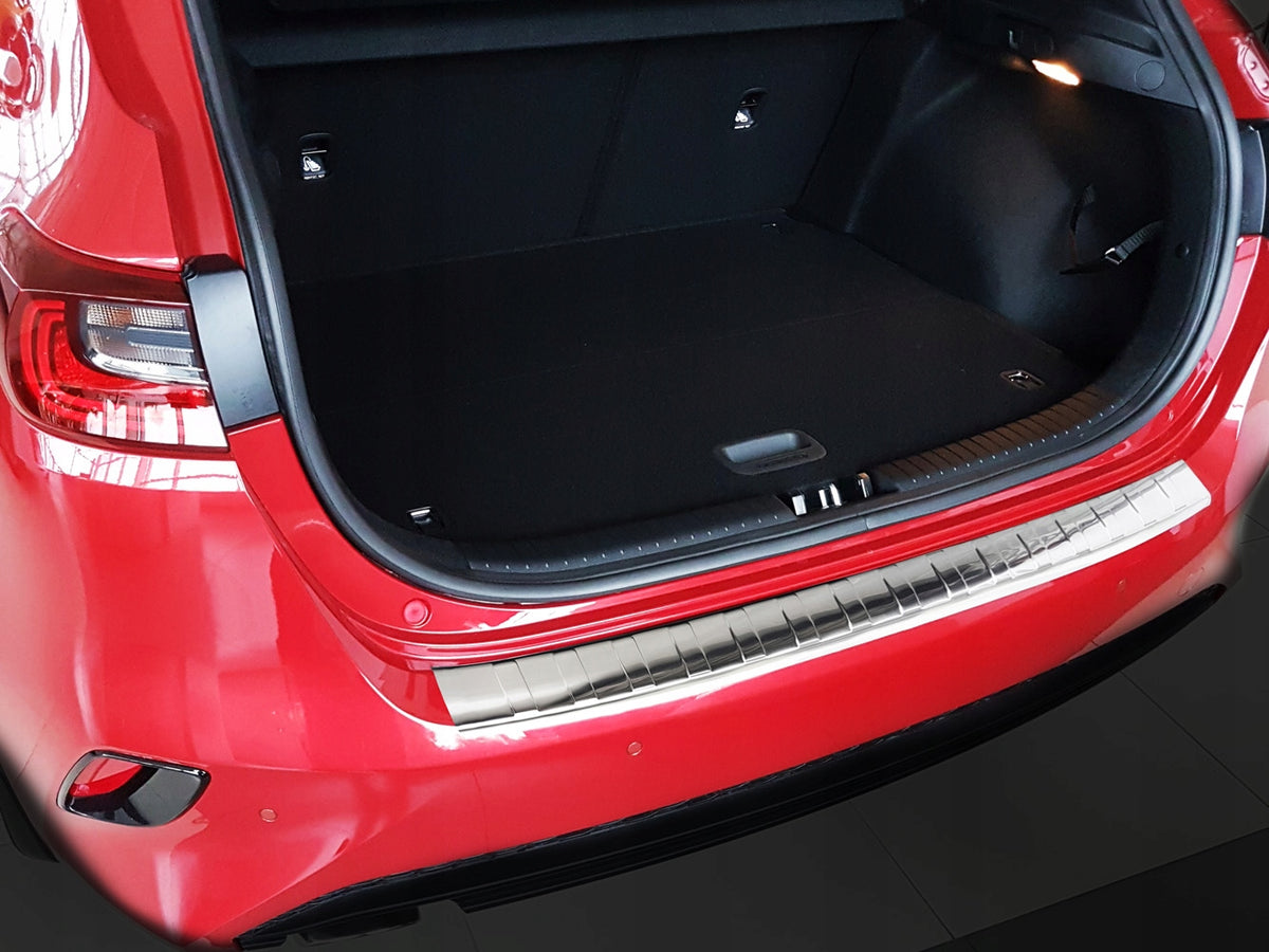 Avisa bakfangerbeskytter til Kia Ceed III 5D Hatchback – rustfritt stål børstet