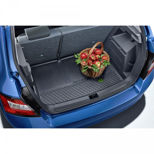 VAG OEM bagasjeromsmatte til Skoda Fabia III (NJ) Stasjonsvogn – TPE thermoplastic elastomer