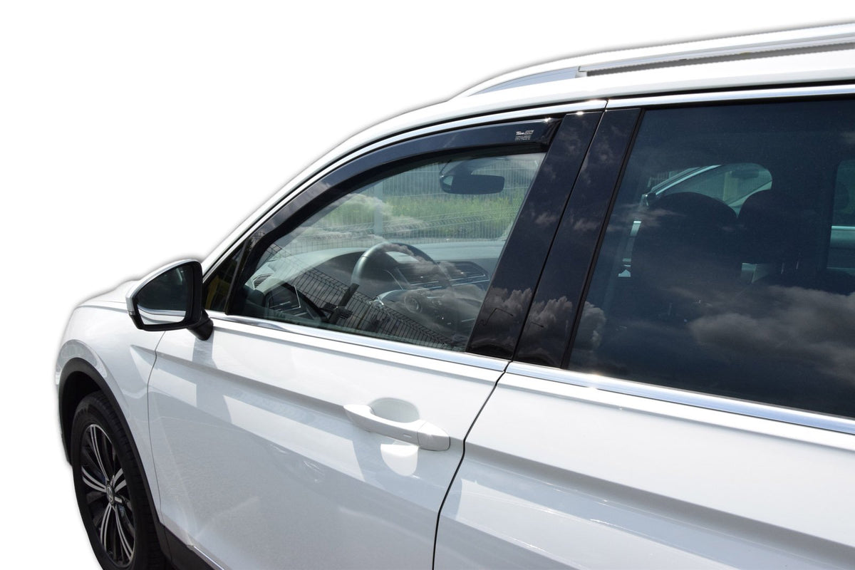 Vindavviser Vw Tiguan II / sett 2 stk. (2016-2024) – PMMA Plexi - detaljer