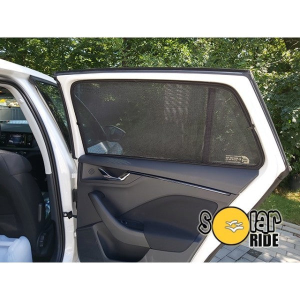 Solskjerm Skoda Scala (2019-) (4 stk) - sett forfra