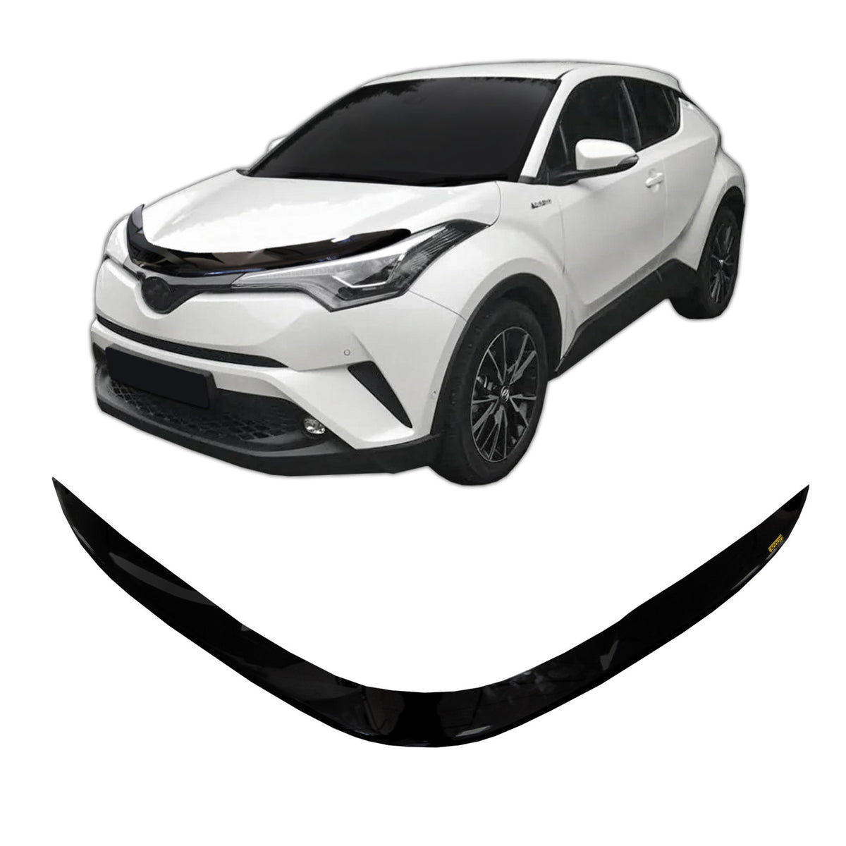 Panserbeskytter Toyota C-HR I (2016-2023) - sett bakfra