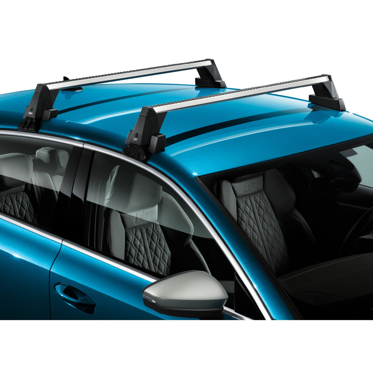Takstativ fra OEM til Audi A3 8Y Sportback 2020-, aluminium, aerodynamisk og låsbart takstativ