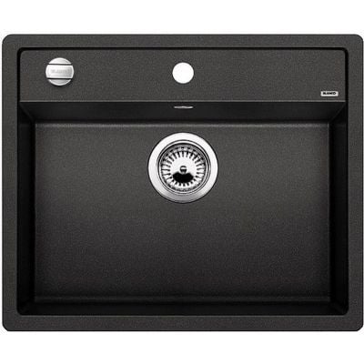 Blanco Dalago 6 kjøkkenvask i granittkompositt antrasitt, 1 kum 615x510 mm sett ovenfra
