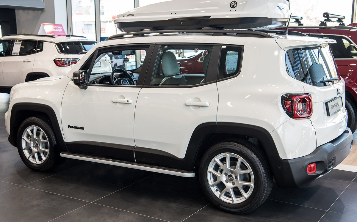 Stigtrinn Jeep Renegade Ventshield (2014-) - sett forfra