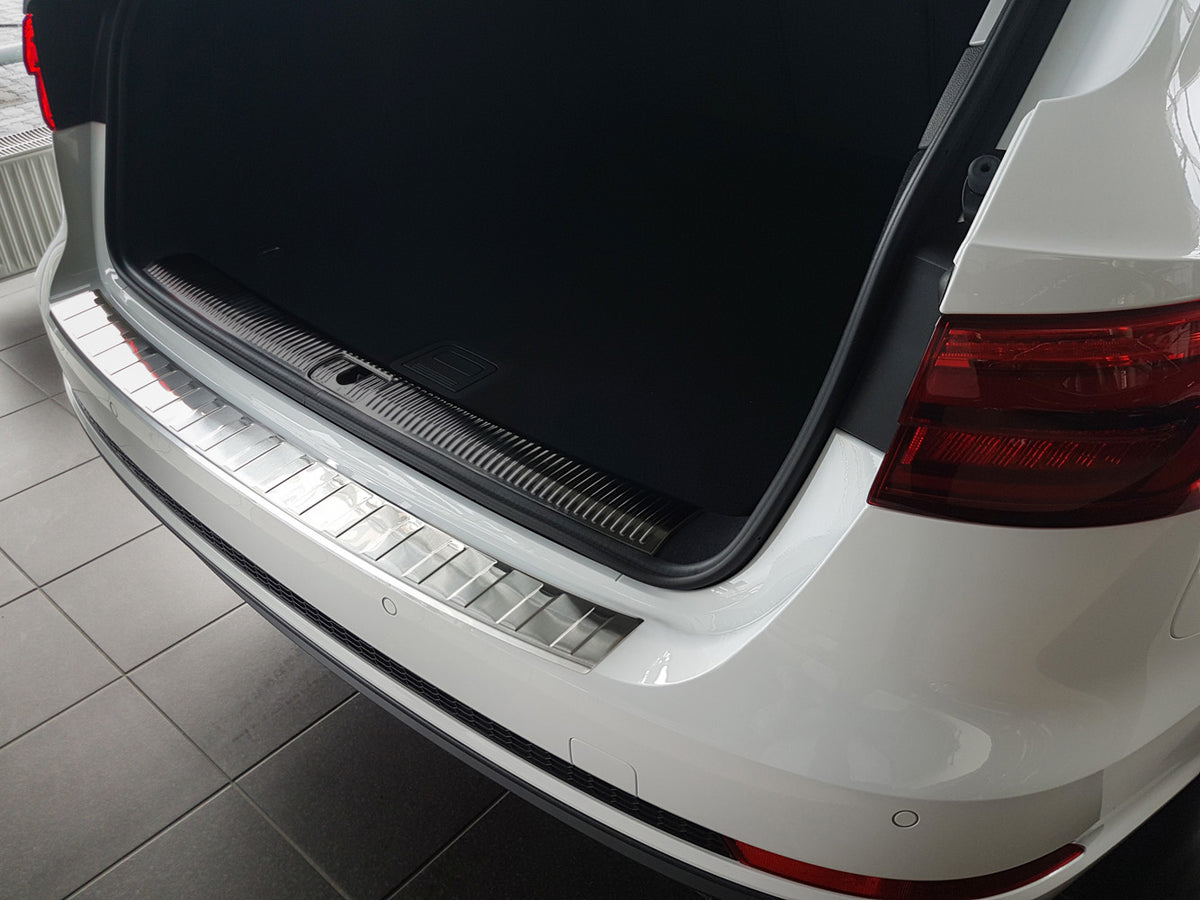 Avisa bakfangerbeskytter til Audi A4 B9 Avant – rustfritt stål børstet