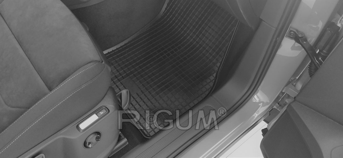 Rigum gulvmatter til Vw Touran II – antiskli underside