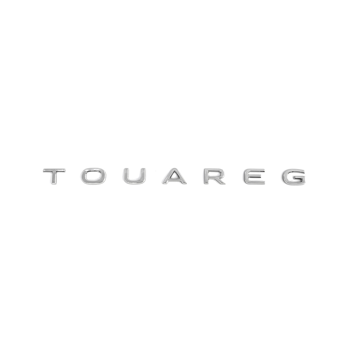 Emblem/logo til Vw Touareg III (CR) Glossy Chrome i blank krom med dobbeltsidig teip for enkel montering