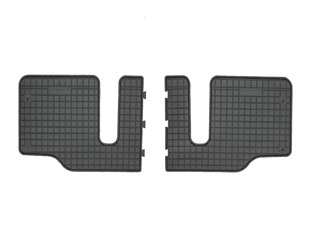 Frogum gummimatter til Mazda 5 / Premarcy II 3rd row (2005-2010) – svart, vanntett, 2 stk. i sett