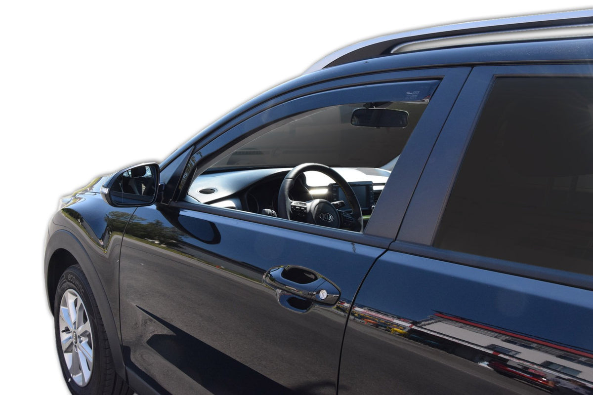 Vindavviser Kia STONIC 5-dørs 2017→ sett 2 stk. – PMMA Plexi - detaljer