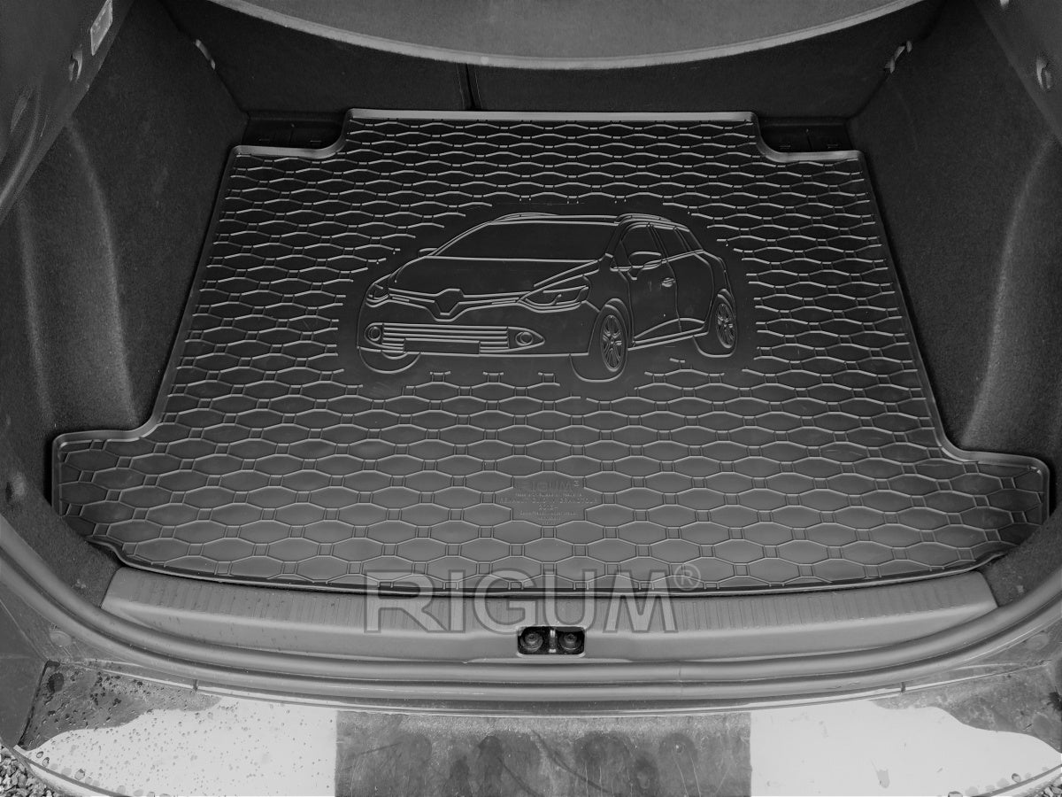 Rigum bagasjeromsmatte til Renault Clio IV Grandtour – 10 mm sidekant