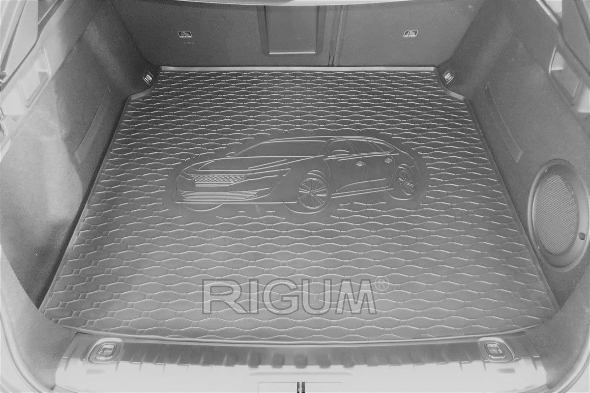 Rigum bagasjeromsmatte til Peugeot 508 II SW Stasjonsvogn – 10 mm sidekant