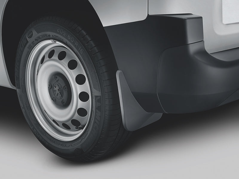PSA OEM skvettlapp til Citroen Berlingo (K9), Opel Combo (K9), Toyota Proace City - sett 2 stk. – beskyttelse mot smuss og va