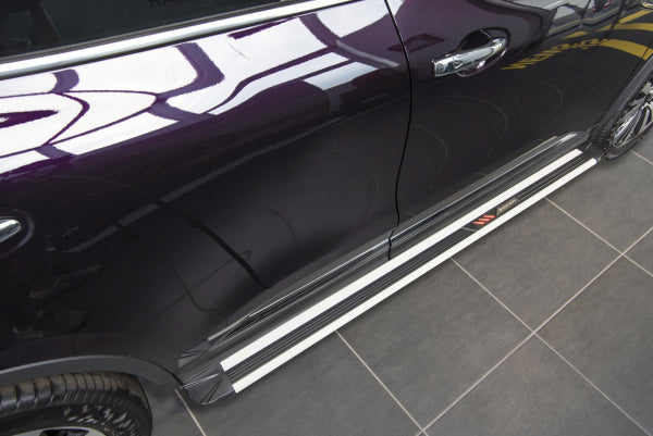 Stigtrinn fra Ventshield for Renault Koleos II 2017 og nyere i aluminium og svart design