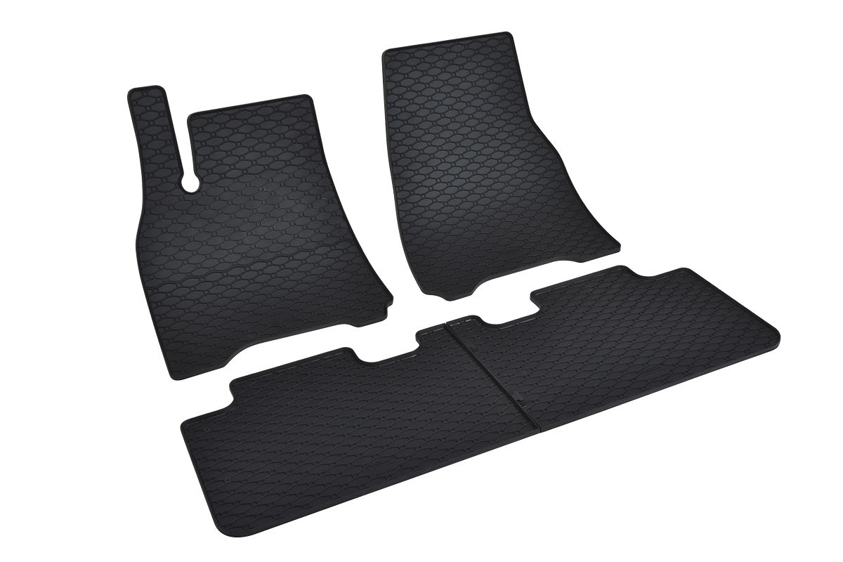 Rigum gulvmatter til Tesla Model Y – luktfri gummi