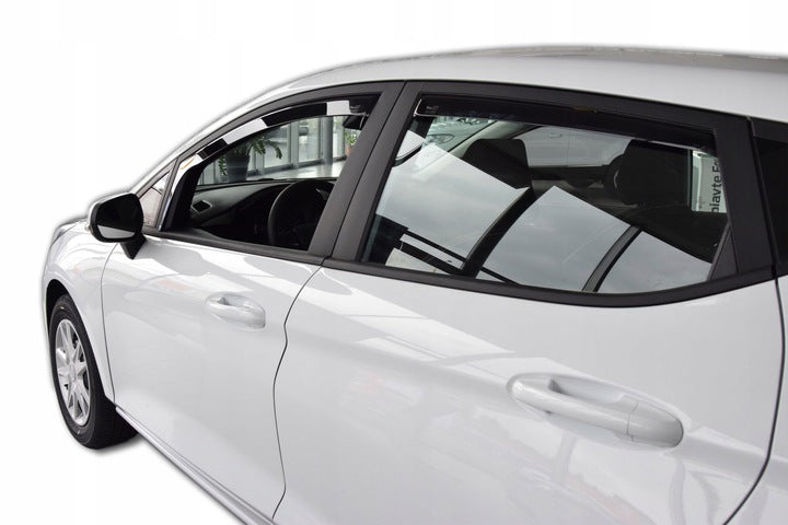 Vindavviser Ford Fiesta Mk7 (2016-2023) – PMMA Plexi - detaljer