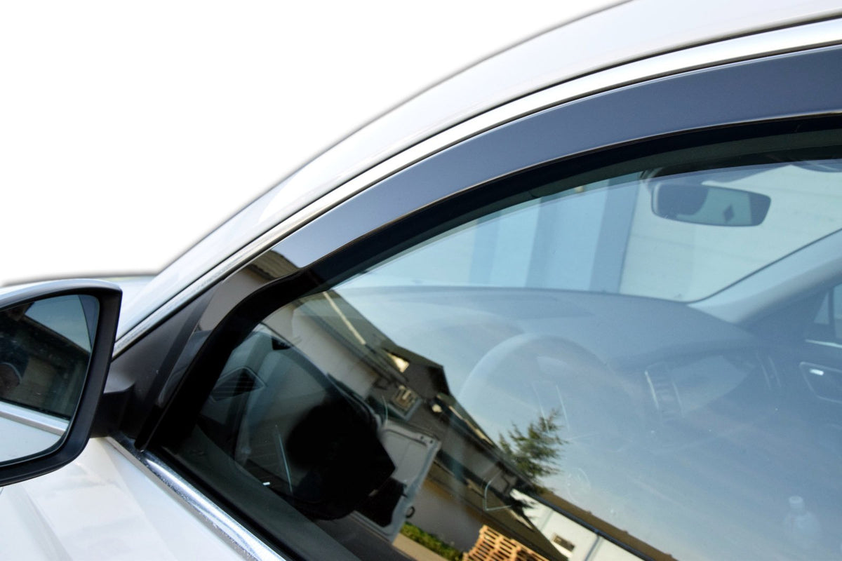 Heko vindavviser til Skoda Kodiaq I – sort transparent PMMA Plexi