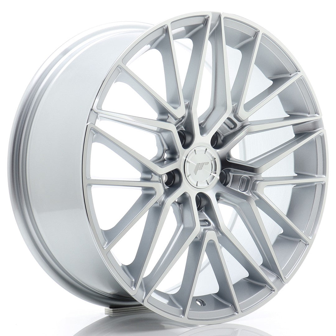 Felg JR Wheels JR38 18x8" Silver – sett forfra