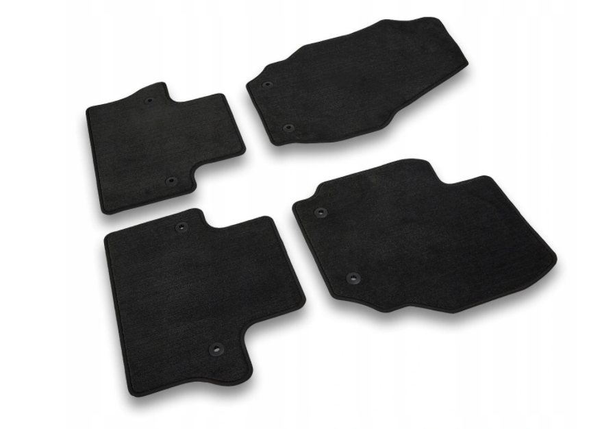 Volvo OEM stoffmatter til Volvo V70 III / XC70 II – titanium black stoff
