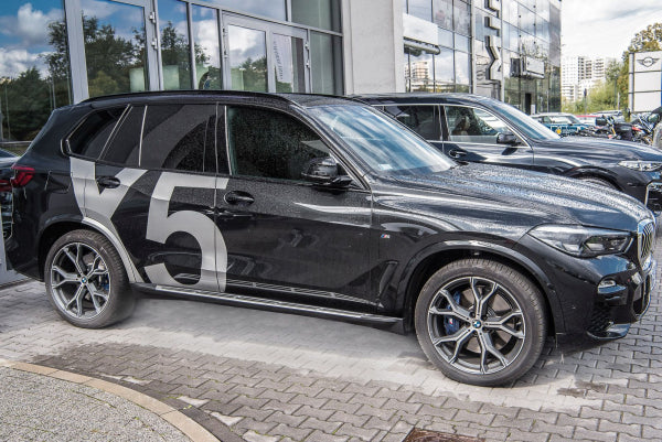 Stigtrinn Bmw X5 Ventshield (2018-) - sett bakfra
