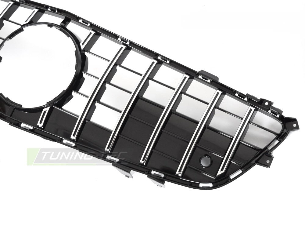 Grill Mercedes SL R231 11-16 sett fra siden, struktur synlig.