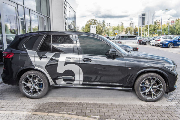 Stigtrinn Bmw X5 Ventshield (2018-) - detaljer
