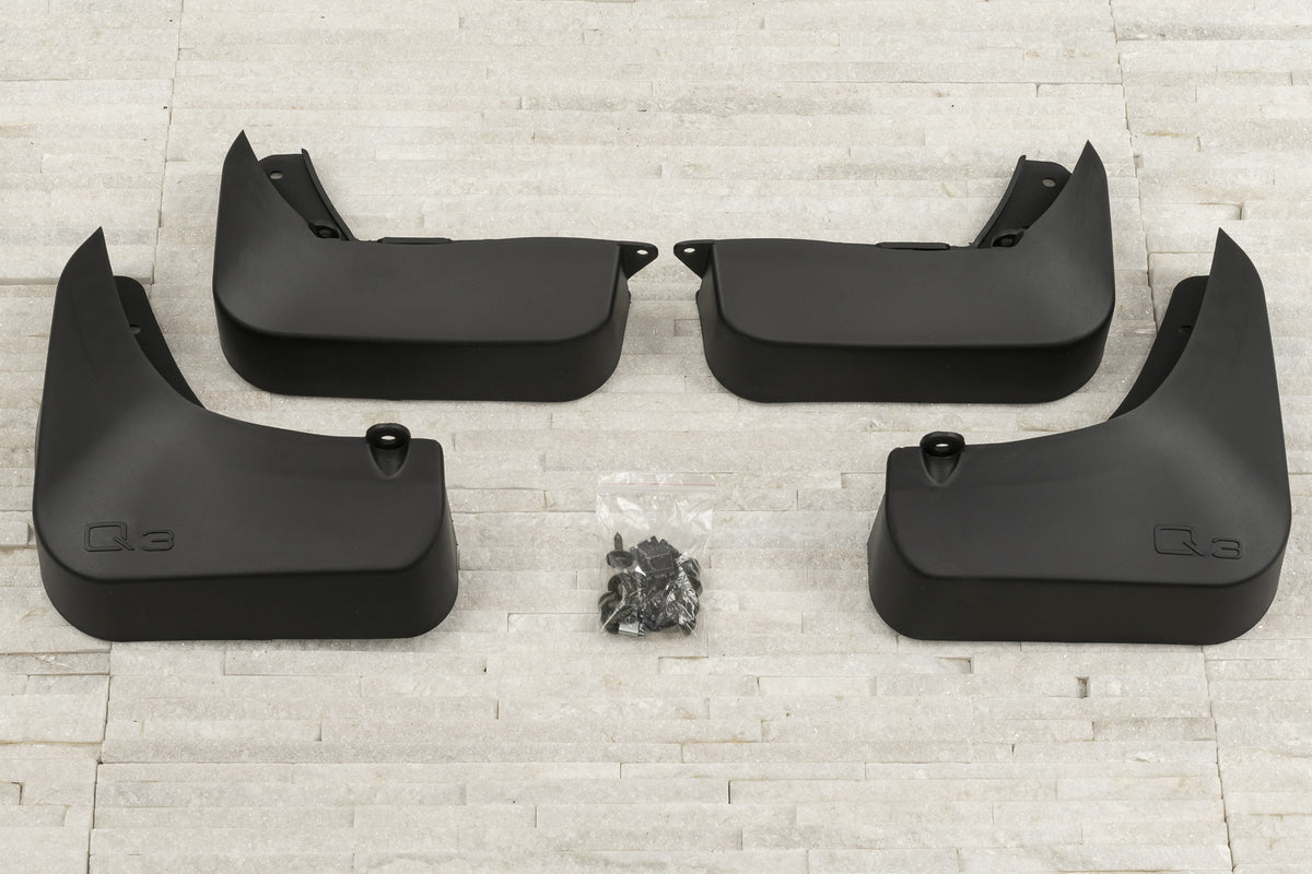 Ven-Tuning skvettlapp til Audi Q3 8U Facelift – svart ABS-plast
