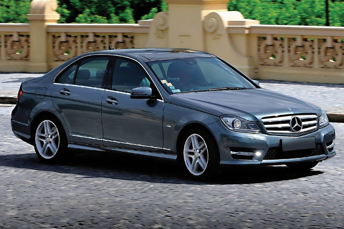 Skvettlapp Mercedes C (W204) Sedan pre-facelift (2007-2010) – ABS - detaljer