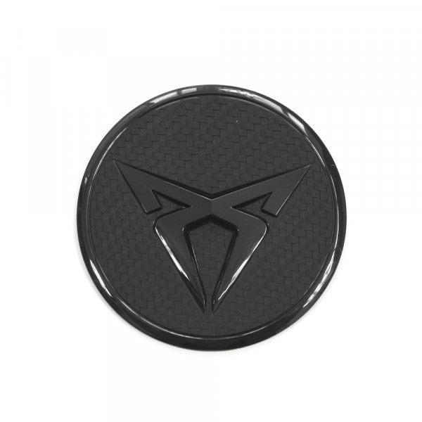 Emblem Seat CUPRA Black - sett bakfra