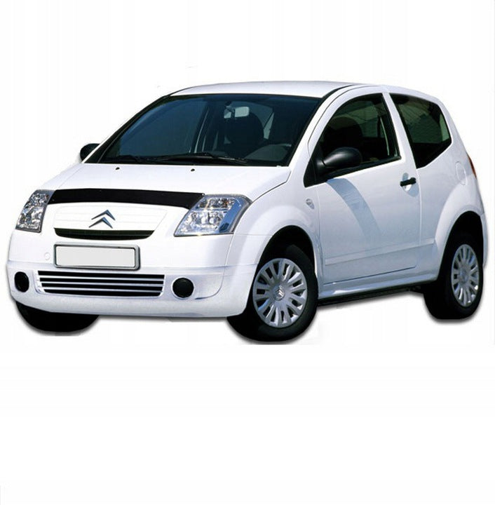 Scoutt panserbeskytter i akryl til Citroen C2 (2003-2008) med god steinsprutbeskyttelse og enkel montering