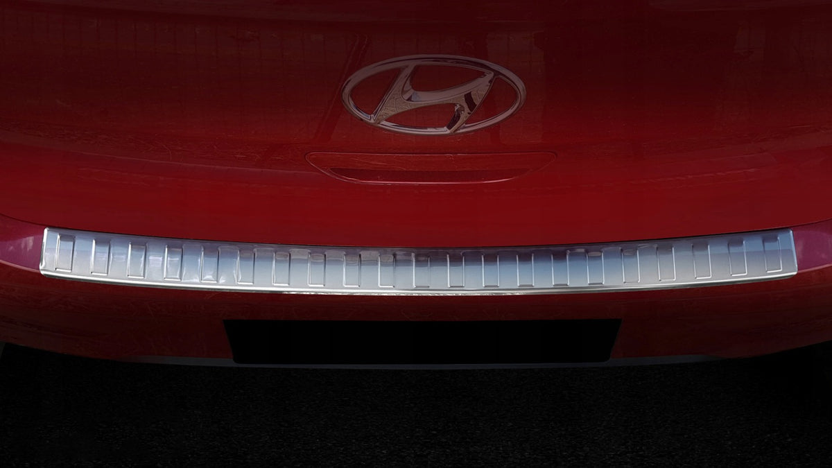 Avisa bakfangerbeskytter til Hyundai i10 III – rustfritt stål børstet