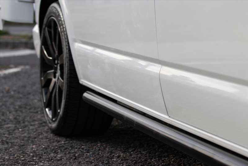 Stigtrinn Vw T5 (SWB kort) Steeler (2003-2015) - sett forfra
