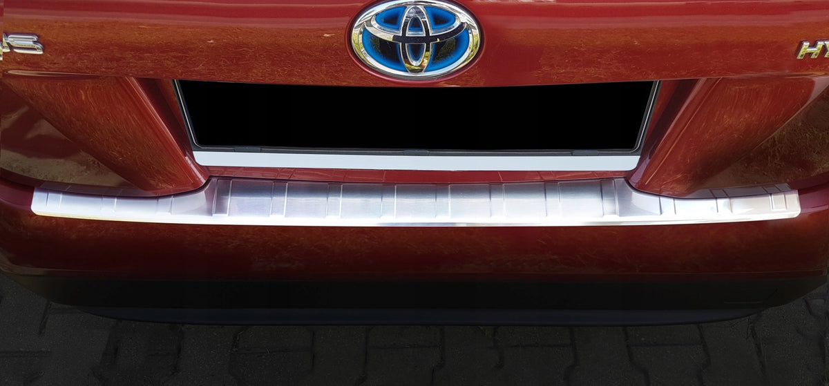 Avisa bakfangerbeskytter til Toyota Prius (XW50) – børstet stål