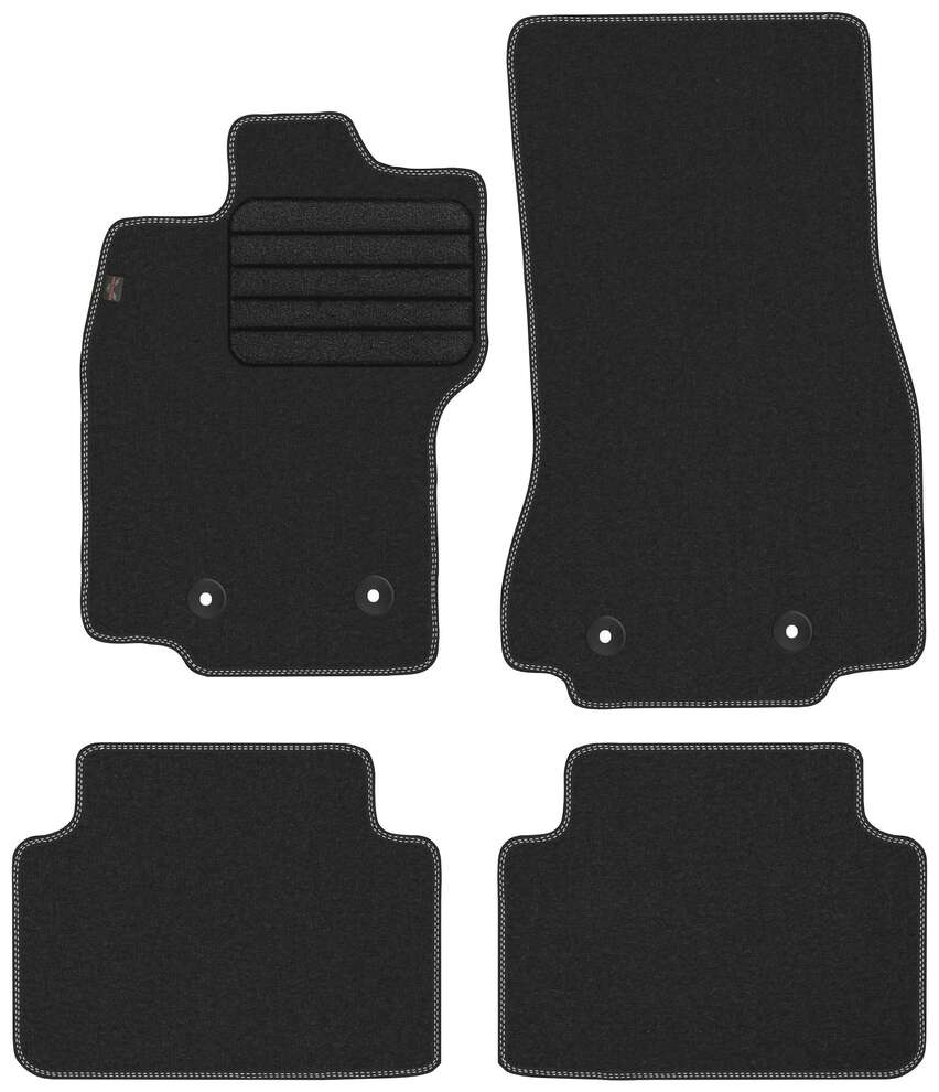 Unknown stoffmatter til Jaguar XF I (X250) – premium tekstil