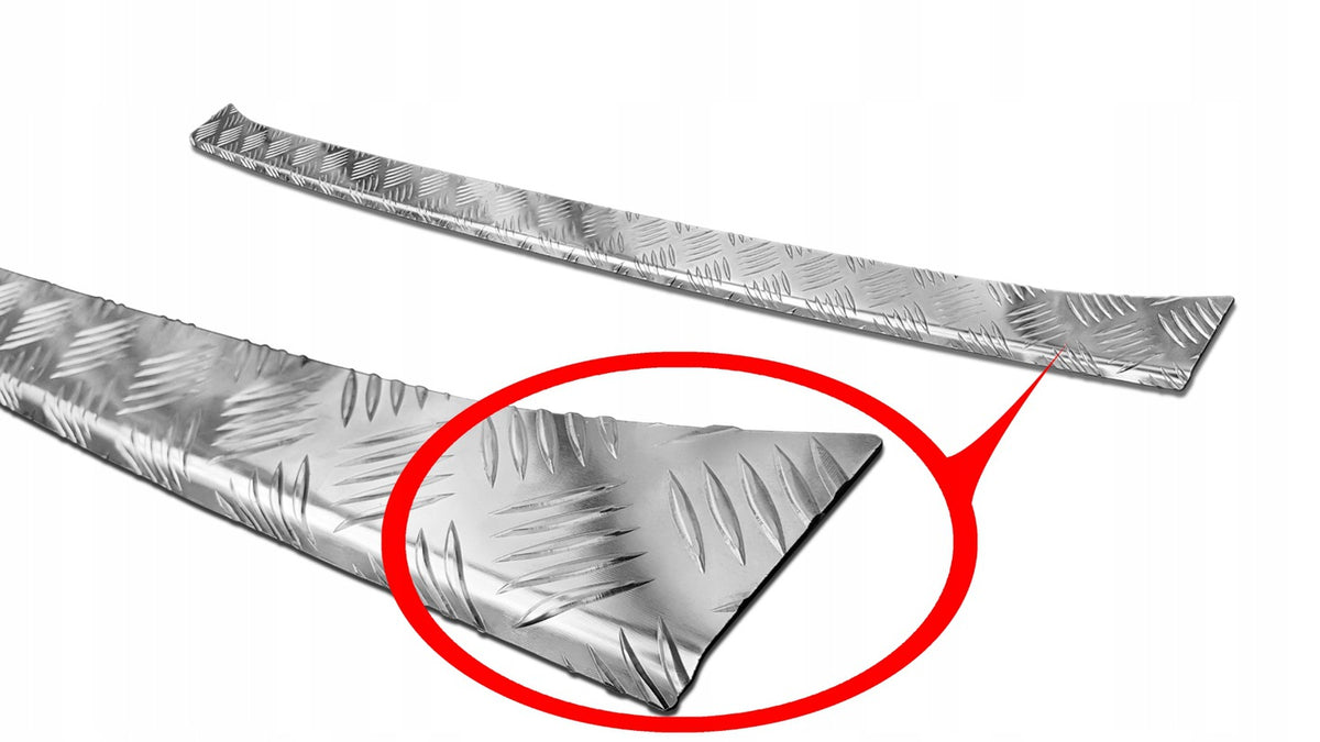 Bakfangerbeskytter Mercedes Sprinter III (W907, W910) / Silver Edition (2018-) – Rustfritt stål - detaljer
