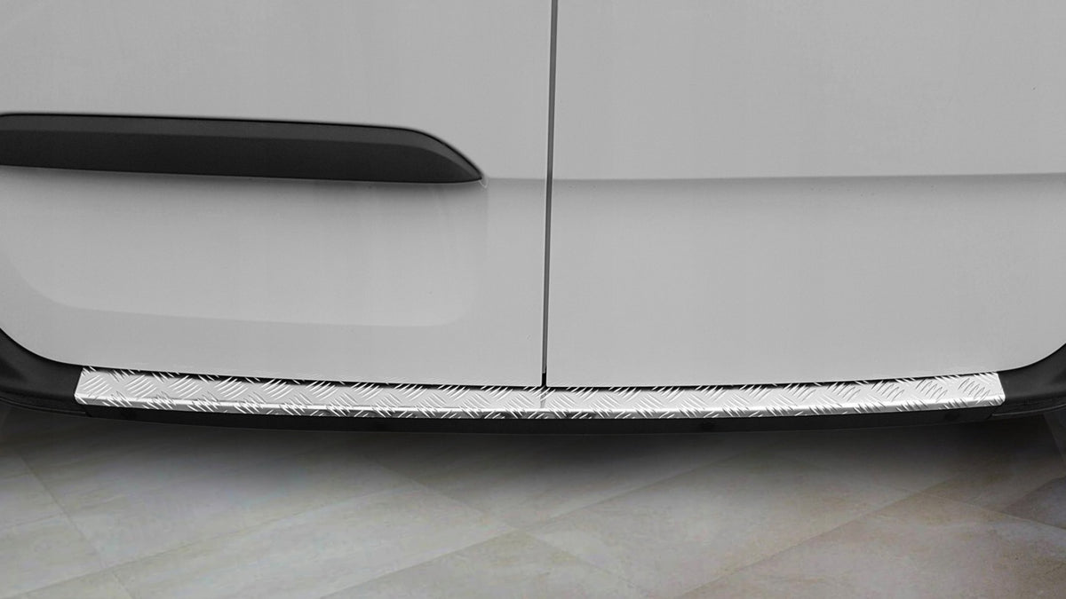 Avisa bakfangerbeskytter til Mercedes Sprinter III (W907, W910) / Silver Edition – rustfritt stål