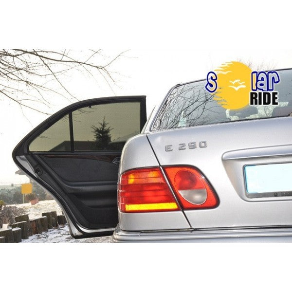 Solskjerm Mercedes E-Klasse (W210) Sedan (1995-2003) (2 stk) - sett forfra